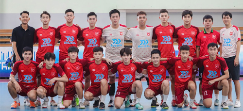 Đội tuyển Futsal Trường Đại học Văn Lang tham gia Giải Futsal HD Bank Sinh viên đồng hành TP.HCM 2022