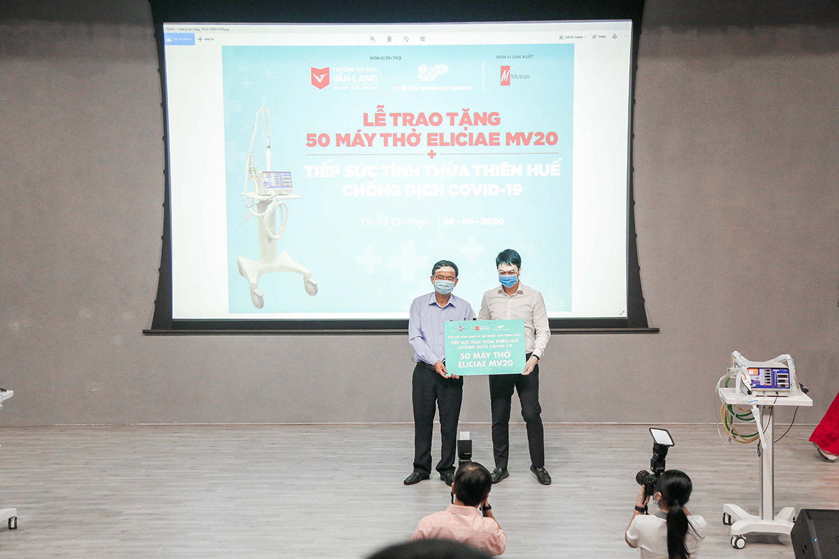 vlu ban giao nam tram may tho tiep suc cac dia phuong chong covid i