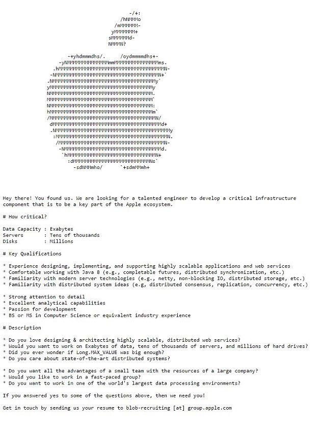 apple