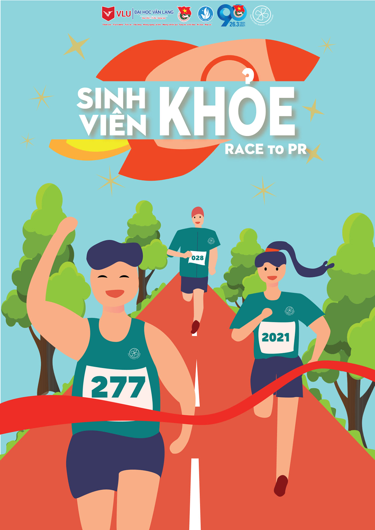 vlu race pr poster