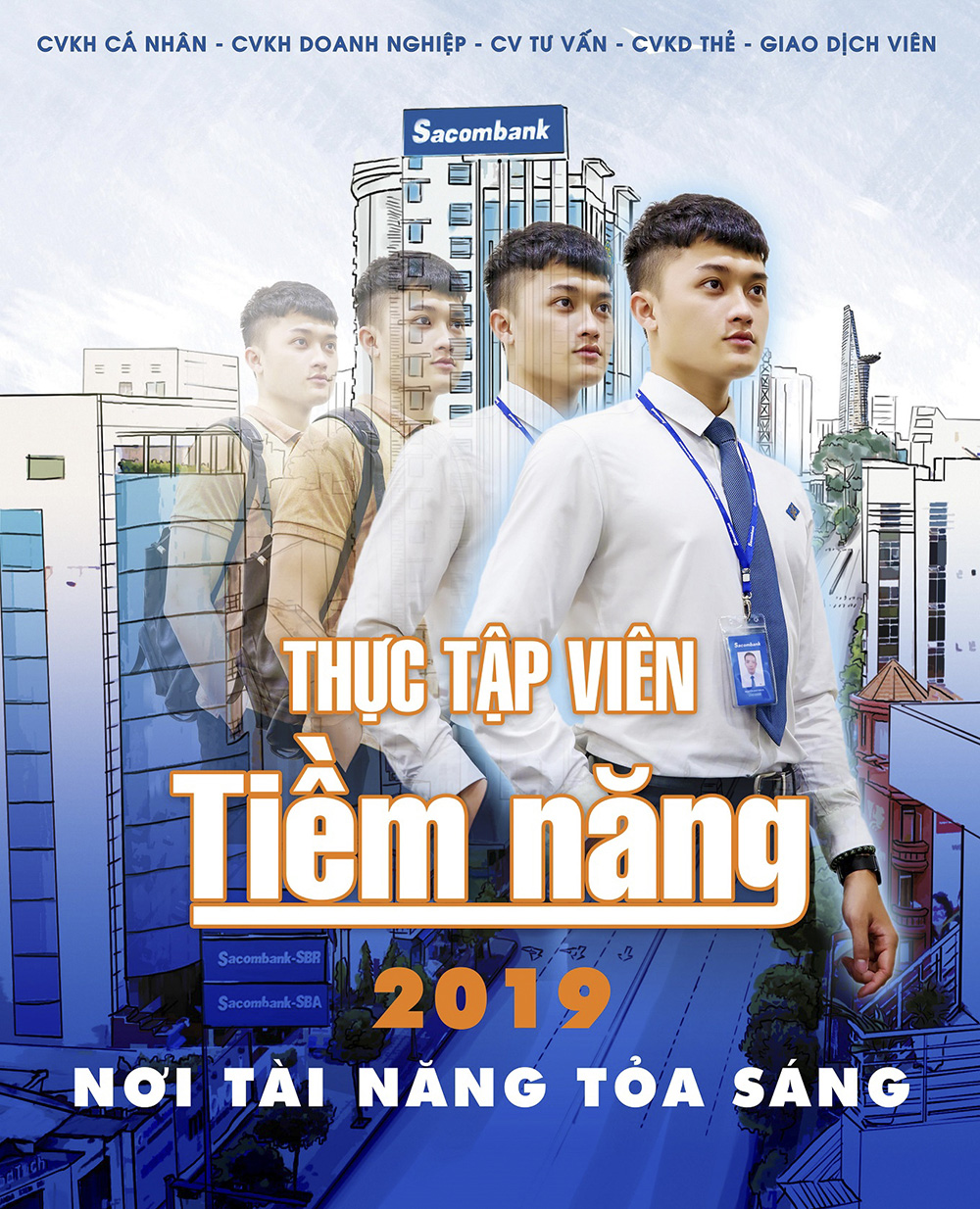 DH van lang thu tap vien tiem nang sacombank 01