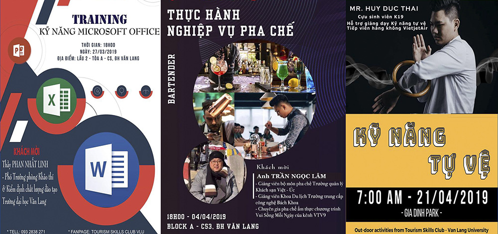 dh van lang ky nang can thiet khoa du lich a