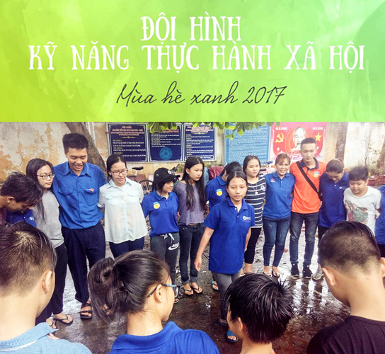 Dh van lang mua he xanh 2017 doi hinh ky nang 1