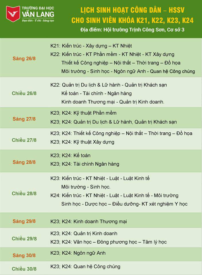 sinh hoạt công dân 2019 k21222324