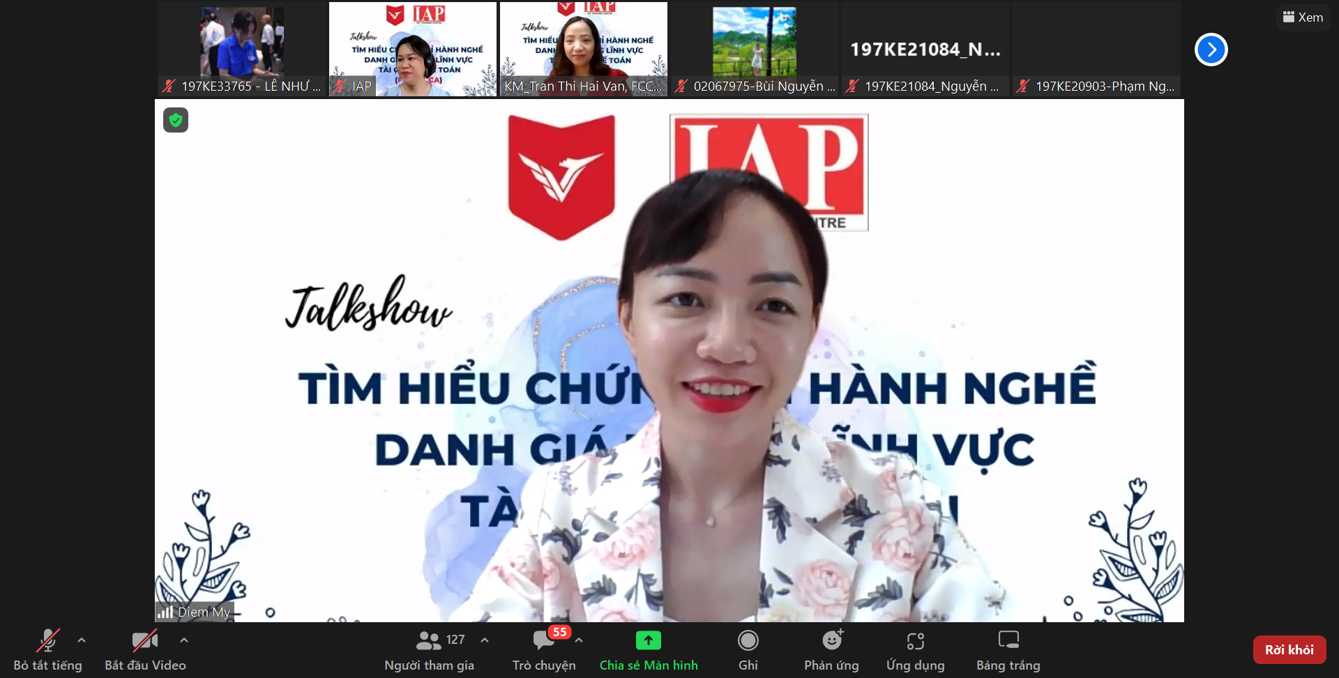 vlu talkshow chung chi ke toan a