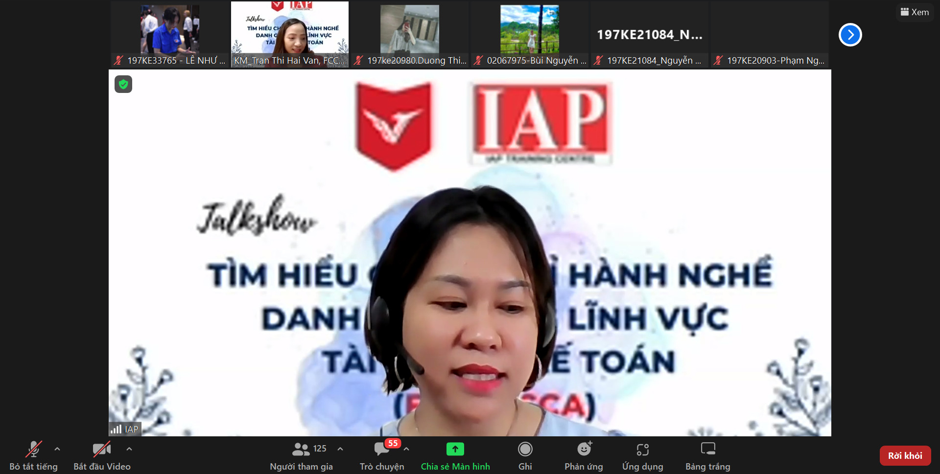 vlu talkshow chung chi ke toan c
