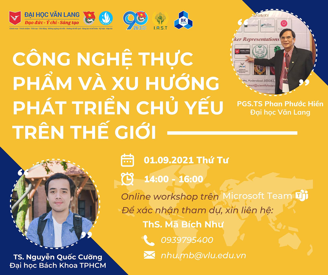vlu workshop xu huong pt cong nghe thuc pham c