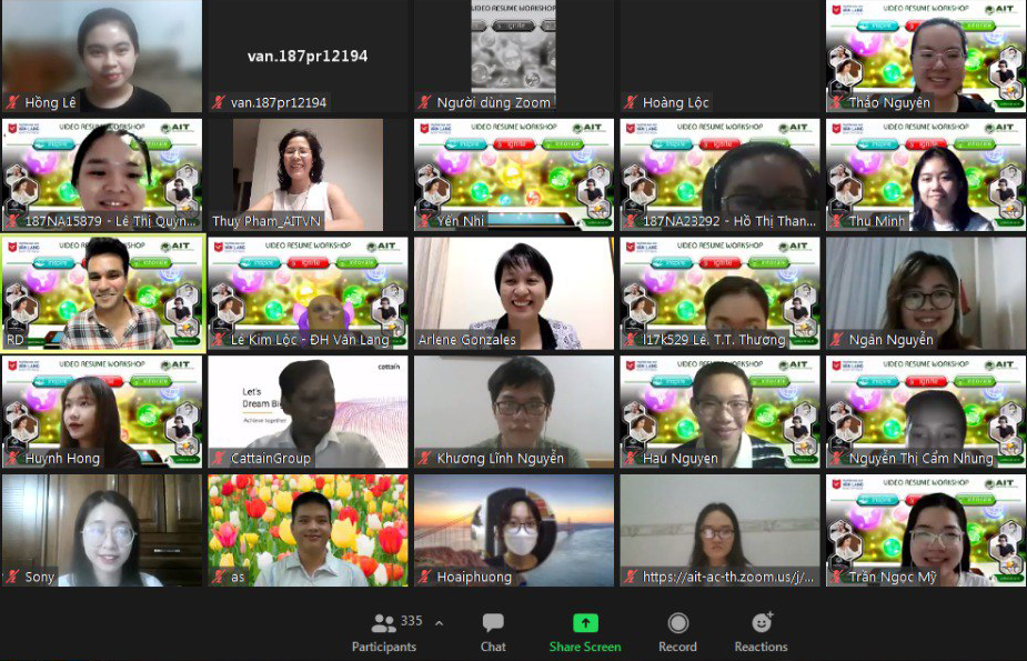 vlu workshop tao cv bang video c