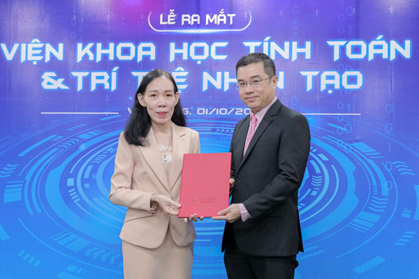 Ra mắt Viện Khoa học tính toán & Trí tuệ nhân tạo Trường Đại học Văn Lang - Van Lang University
