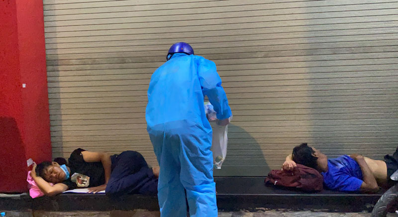 vlu sinh vien luat hoạt dong thien nguyen mua dich b