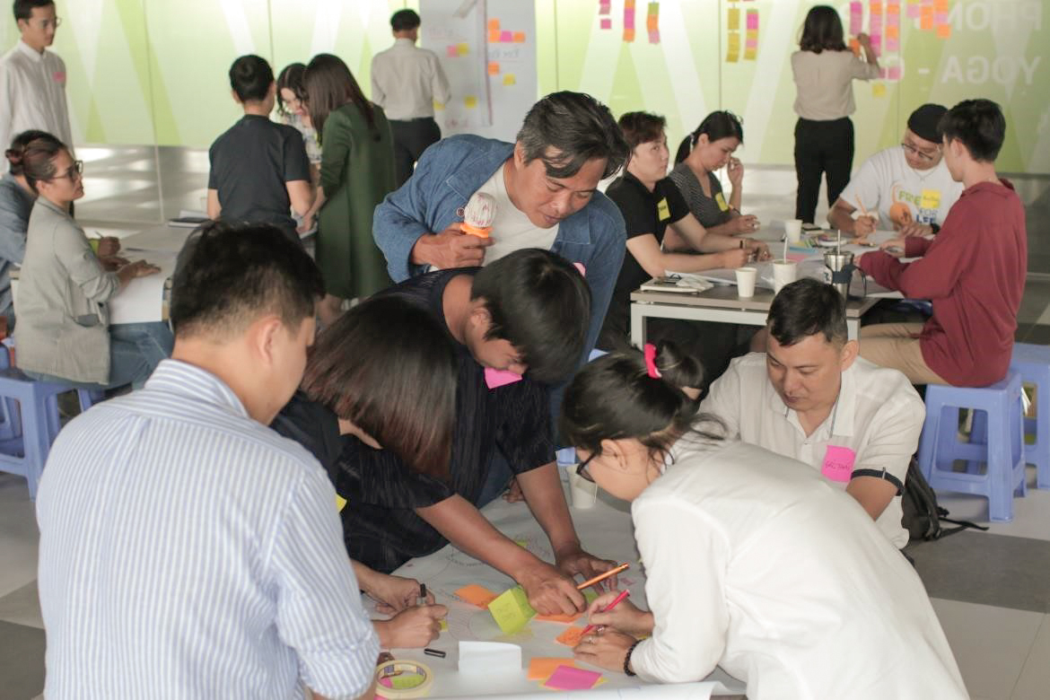 vlu khoa my thuat thiet ke to chuc workshop design thinking a